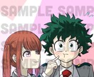 絵柄を選択して頂き、2人組のイラストを描きます 人物＆ペットなどなど…2人組みならなんでもありです♪ イメージ3