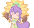 かわいいぷちイラスト描きます アクリルキーホルダー、シールなどグッズ製作に！ イメージ3