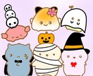 ゆるふわ100%♡見てほっとするイラストを描きます 初めての方でもお気軽にご相談ください☆ イメージ9