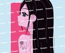 女の子のイラストを描きます お安く×手軽に×可愛いアイコン制作☆ イメージ2