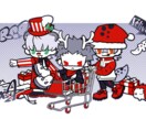 かわいいデフォルメイラスト描きます 見栄えするデフォルメイラストお任せください！ イメージ5