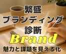 伝わるブランドづくりの第一歩をサポートします あなたのブランドの魅力や課題を見える化▶︎レポートをお届け！ イメージ1