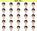 再開セール動くアイコンも！高好感度アイコン描きます ビジネスにピッタリ！お笑い系や写真が苦手な方でも使いやすい！ イメージ8