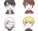 SNS用デフォルメアイコン描きます ❁﻿ペンライト・ぬいぐるみ等の追加オプションあり❁﻿ イメージ2