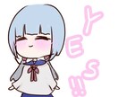 ゆるっとしたふわふわならくがきをします 絵の依頼のおためし感覚でできます イメージ1