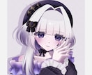 商用利用◎SNSで使えるかわいい女の子お描きします 落ち着いた色合いで雰囲気のあるイラストをお届け♪ イメージ6