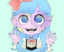 グロかわポップなイラストを描きます ちょっとしたイメージやお題からでも作成可能！ イメージ5