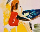 夢が叶う！イラスト描きます なりたい女になる！願望就成のイラストを書きます イメージ3