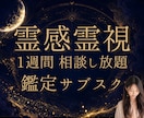 鑑定依頼し放題｜7日間あなたの恋に霊視で伴走します 1週間いつでも相談OK♪まず今の状況を現状鑑定♪ イメージ1