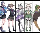 アイコン・サムネイル等用途様々なイラスト作成します 様々なテイストに対応可能◎ご希望に合わせて作成します イメージ3