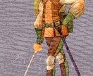 水彩でTRPG立ち絵描きます あたたかみある絵柄でキャラクターを彩ります イメージ6
