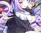 ポップでキラキラな雰囲気のイラスト制作いたします 商用利用可！プロクオリティのイラストをあなたに！ イメージ4