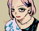 アイコン等に使用できる人物画描きます 写真からイラスト・想像のキャラからイラスト 等！なんでも！ イメージ5