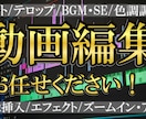 YoutubeやSNSなどの編集をします 見応えのある動画で視聴者さんの心をつかみます！ イメージ1