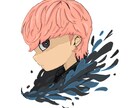 SNSアイコン用のイラストを作成します ご相談により1枚絵も承ります！！ イメージ1