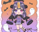 最短当日納品‼️かわいいキョンシーイラストかきます 商用利用⭕️デフォルメのハロウィン量産イラストです イメージ3
