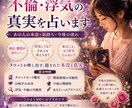 本音・浮気・不倫｜あの人の気持ちと真実を視ます 12時間以内に鑑定！事前にDM頂けるとより早く鑑定可能！ イメージ2