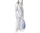 シンプルな全身イラスト描きます アイコン、思い出作りに...。 イメージ1