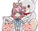 SD(ミニキャラ)を作成させて頂きます カッコイイから可愛いまで、何でも可能です！ イメージ5