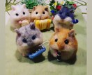 羊毛フェルトで可愛い子たちを作ります ペットの記念として。プレゼントとしていかがでしょうか イメージ3