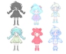 ちまっとしたちびキャラ描いてます ゆるいちびキャラを描いてます！！！ イメージ1