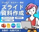 丸投げOK！プロが刺さるスライドを作成します セミナー・プレゼン・提案書、何でもご相談ください イメージ1