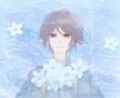 ふわっと優しくて儚い雰囲気のイラストお描きします 商用利用可！サムネ、Vtuber、MV、書籍表紙などなど！ イメージ3