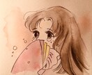 心温まる♡あなたの生活を彩る可愛いイラスト描きます 柔らかな色合いの水彩画です。あなたのイメージをイラストに！！ イメージ1