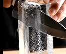 AIでガラスフルーツなどをカットする動画を作ります ・「入れるだけで“バズる質感”が作れるプロンプト」 イメージ4