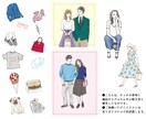 ふんわりとした可愛いイラストを描きます 似顔絵や挿絵、アイコンなど、さまざまな形式に対応します イメージ3