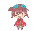 あなたのミニキャラをlive2dモデリングします ちっちゃいあなたを配信内で動かしませんか。 イメージ4
