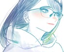 SNSアイコンやイラスト、似顔絵などを描きます 透明感のある絵や柔らかい雰囲気のイラストをお求めの方へ♪ イメージ7