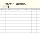 ExcelVBAで使いやすい現金出納帳を作ります 今の出納帳が使いにくい！手書きはもうイヤだ！という方へ イメージ1