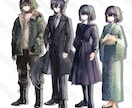 TRPG立ち絵作成します 10～60代くらいまで幅広く対応しております。 イメージ5