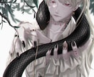 動画イラスト、表紙、挿絵等制作致します ダークテイストなかっこいいイラスト！ イメージ1