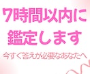 7時間以内鑑定 ✴︎相手の気持ちを即鑑定します タロット鑑定・あなたの今の不安をスピード解消します イメージ1