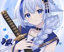 透明感ある可愛い立ち絵・イラストを制作します 透明感のある可愛いイラスト｜キャラデザから対応◎ イメージ10
