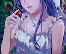 きらきらかわいい女の子描きます キラキラ可愛い、おしゃれな女の子のイラストはいかがですか？ イメージ2