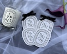 Diptyque風席札お作りします 王道人気のディプティック風リボン席札♡ イメージ4