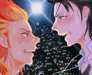 頭身高めのイラスト描きます アイコン・ヘッダー、立ち絵等、一枚絵 イメージ7