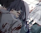 ストーリー性のある1枚絵お描きいたします 楽曲用や鑑賞用、表紙やプレゼント用など イメージ6