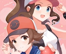 商用OK!少年少女キャラをプロが描きます 広告系デザイナー社員の経験者が描きます イメージ7