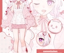 一目惚れする可愛さ♡心ときめく立ち絵を制作します 企業実績あり！物語性を感じるキャラをお仕立ていたします イメージ7