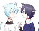 SNSアイコン等/イラスト制作します かわいい、かっこいいイラストを イメージ5