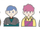 誰にも被らない、キャッチーなSNSアイコン作ります ポップなデザインであなたらしさ全開のアイコンを作成！ イメージ2