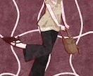 おしゃれな女の子の全身イラストを描きます 好きなお洋服を、もっと特別に。 イメージ3