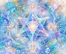 あなただけの光の紋章・神聖幾何学を制作します ～必要な色をリーディングして紡ぐ、唯一無二の光のアート～ イメージ3