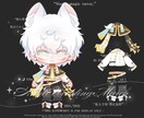 ２D　キャラクター　デザイン　モデリングます ２D　キャラクター　デザイン　モデリング　Vtuber イメージ3