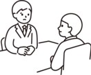 困り事や悩み事について、親身に話を聞きます どんな話に対しても、親身になって話を聞きます。 イメージ1