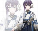 オリジナルキャラクターの立ち絵制作します 短納期◎高画質◎商用利用可◎衣装デザインのみ可◎ イメージ2